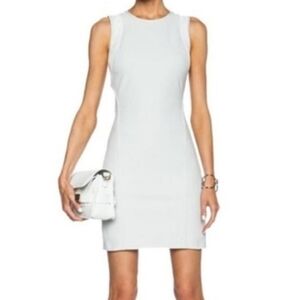 Helmut Lang Prism Compress Twill Sleeveless Dress
